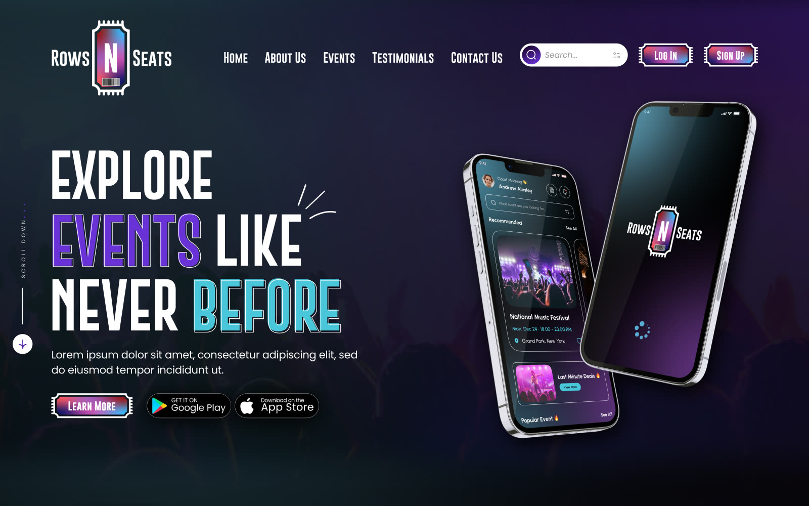Event Ticketing Platform, App & website