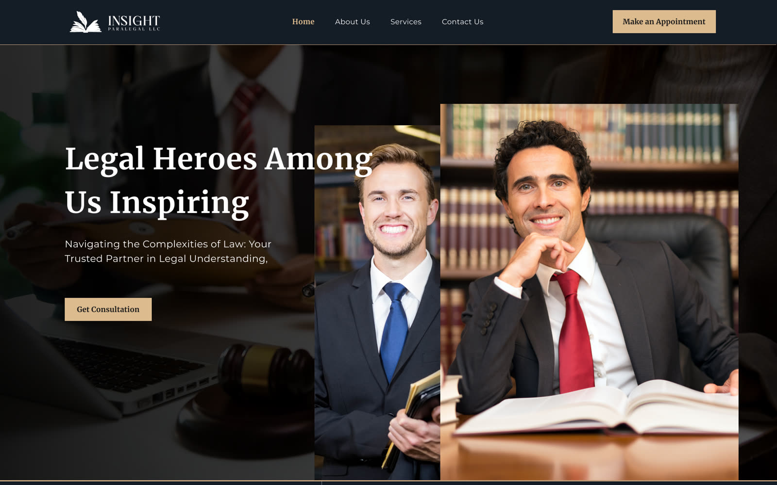 Law Firm Website, Corporate website
