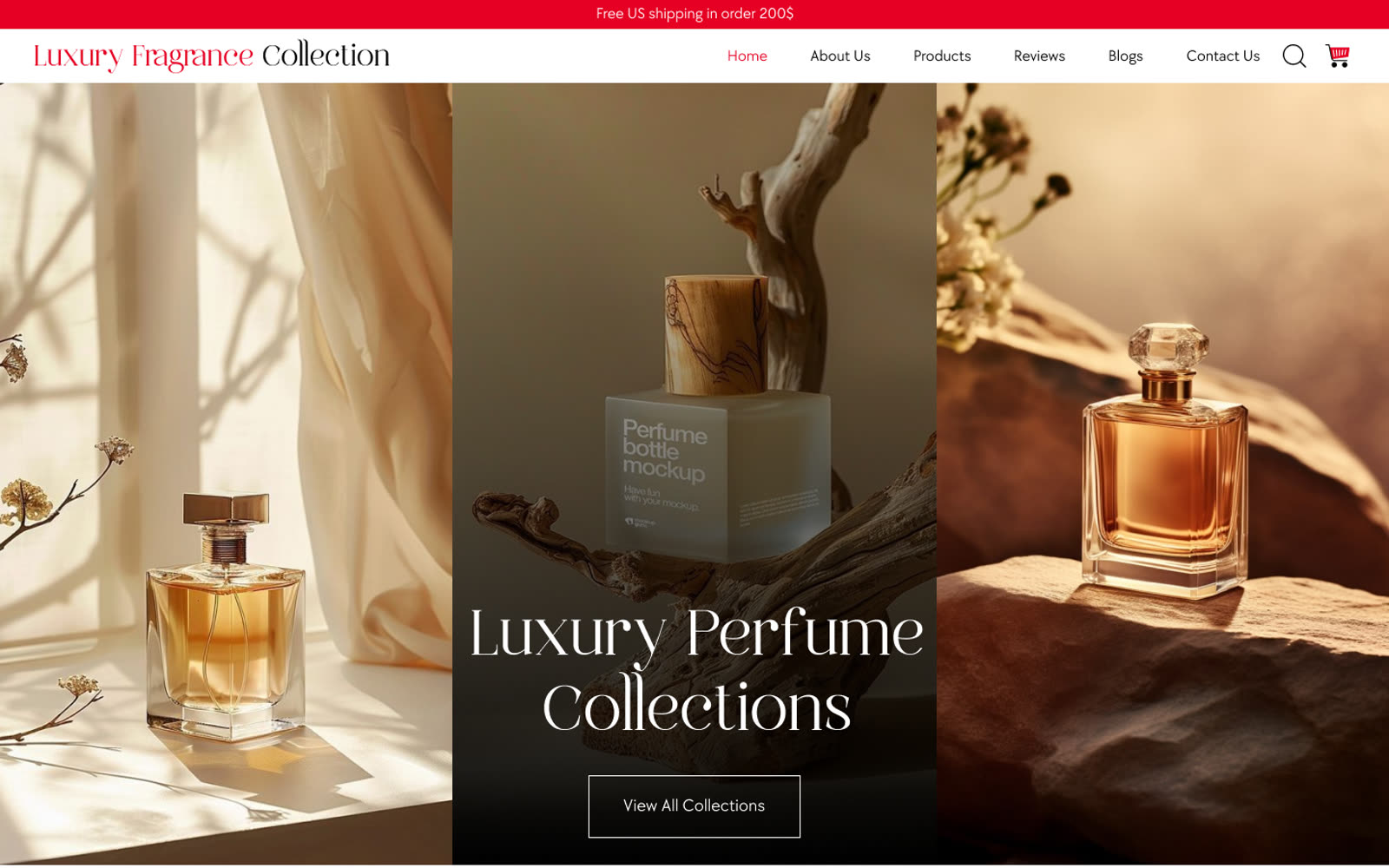 Luxury Perfume Collection, Online store