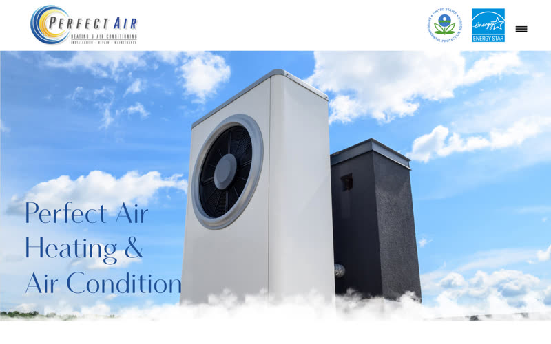 Heating & Air Conditioning, Lead-generation website