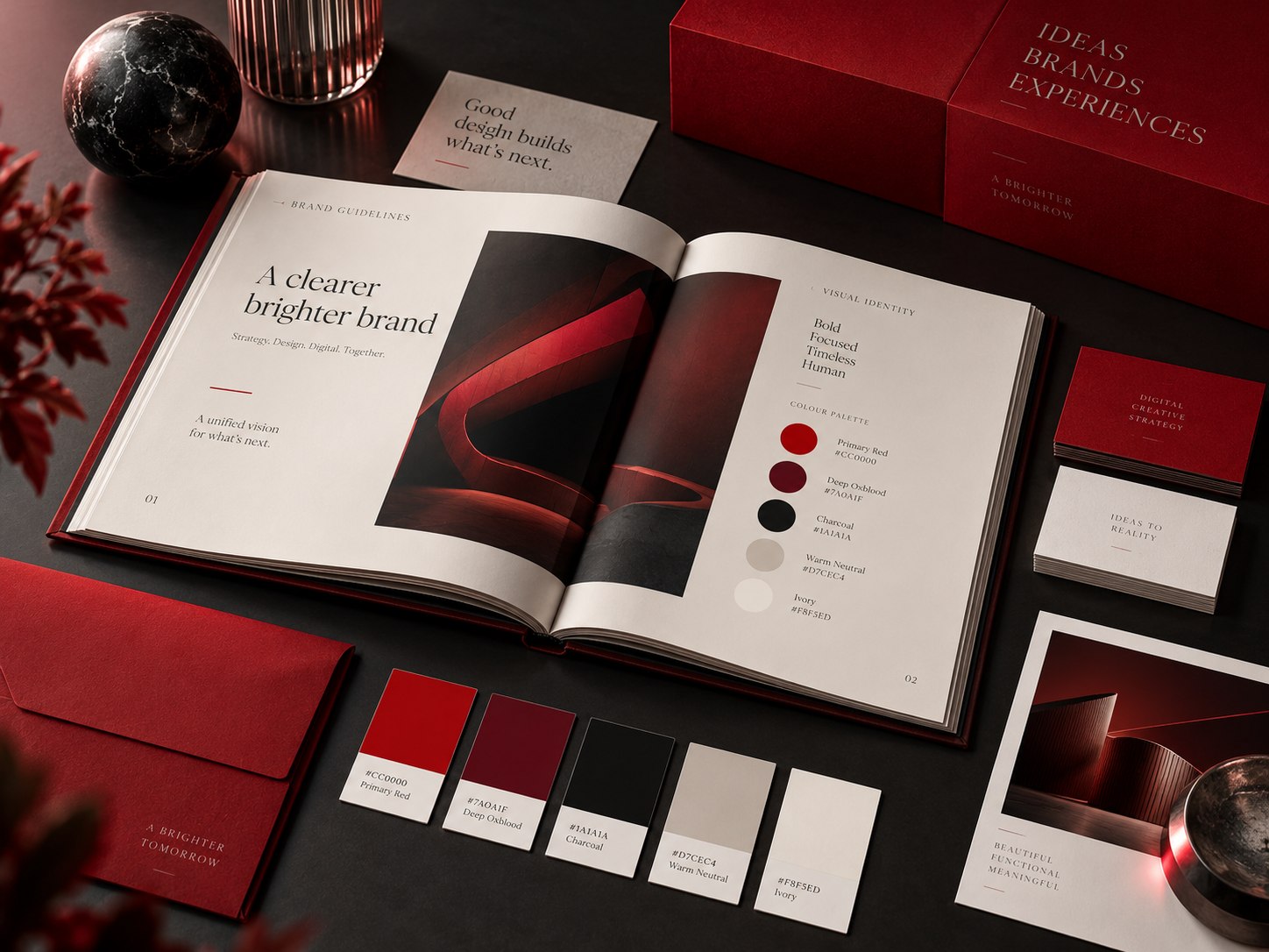 branding design delivery concept