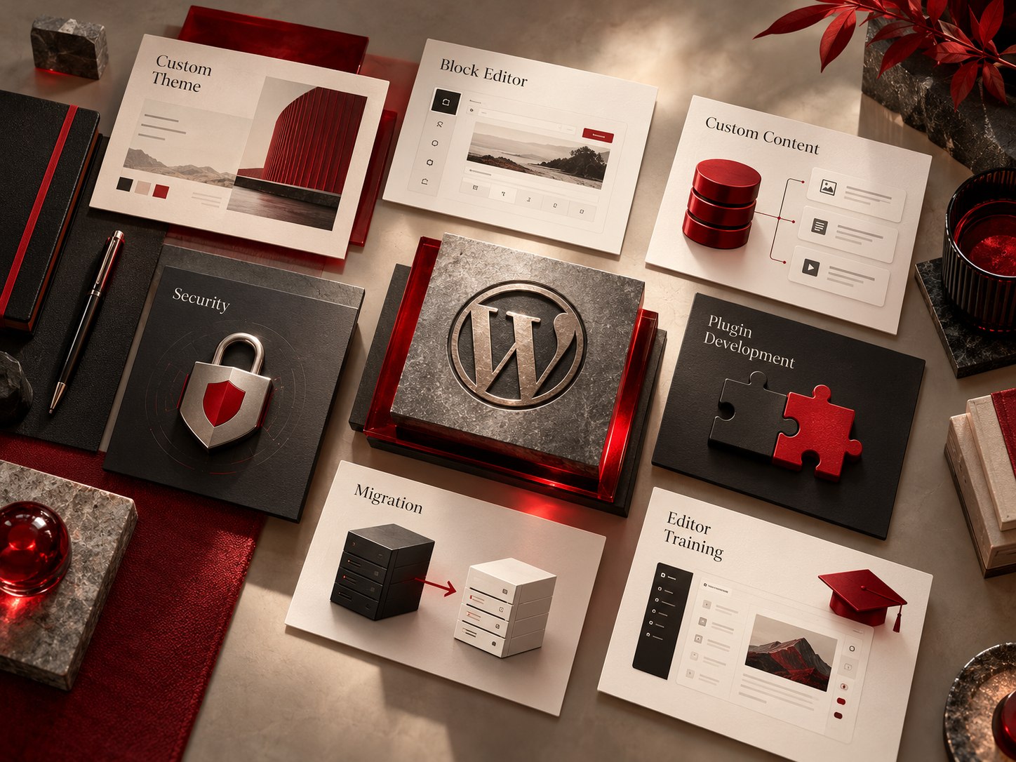Concept deliverables and workflow for wordpress development