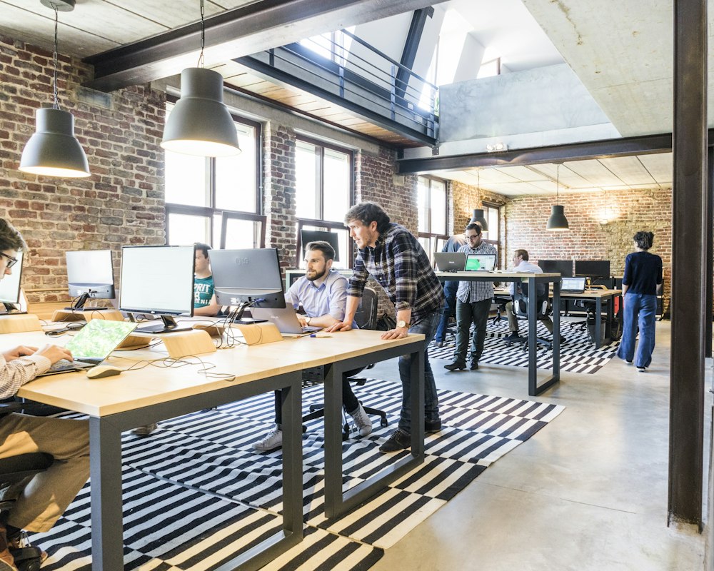 The Web Design Providers studio on a working day